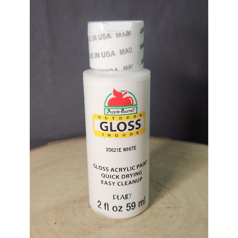 Apple Barrel GLOSS Paint Acrylic Craft Indoor or Outdoor 2‎ Oz/59ml~NEW/SEALED